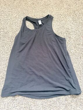 all in motion Black Racerback Tank Top